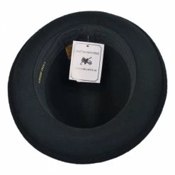 Capas Headwear Kid's Blues Crushable Wool Felt Trilby Fedora Hat -Brixton Hats Shop 105285