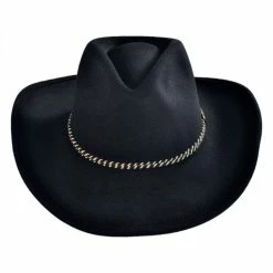 Stetson Rawhide Buffalo Fur Felt Western Hat