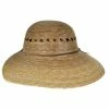 TULA HATS Laurel Lattice Palm Straw Facesaver Hat -Brixton Hats Shop 127802