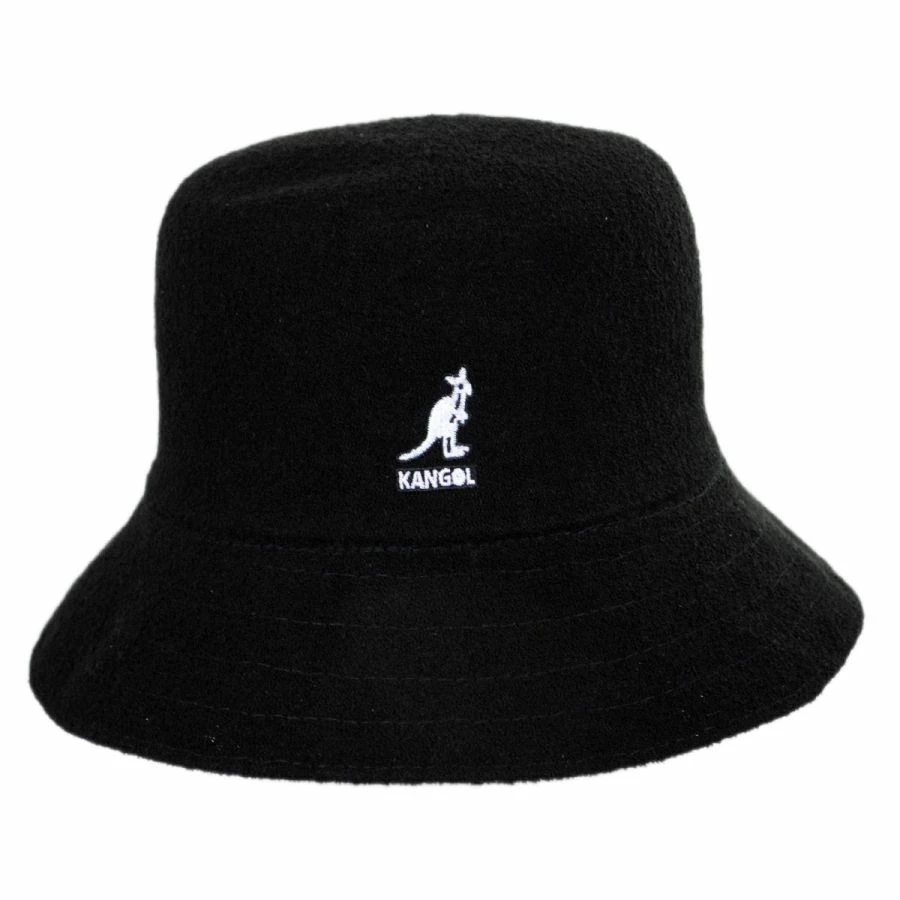 Kangol Bermuda Bucket Hat - Black 3 Kangol Bermuda Bucket Hat - Black