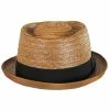 New York Hat Company Be Bop Coconut Straw Pork Pie Hat 1 New York Hat Company Be Bop Coconut Straw Pork Pie Hat -Brixton Hats Shop 149812
