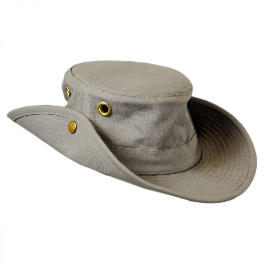 Tilley Endurables T3 Cotton Duck Booney Hat - Khaki 3 Tilley Endurables T3 Cotton Duck Booney Hat - Khaki