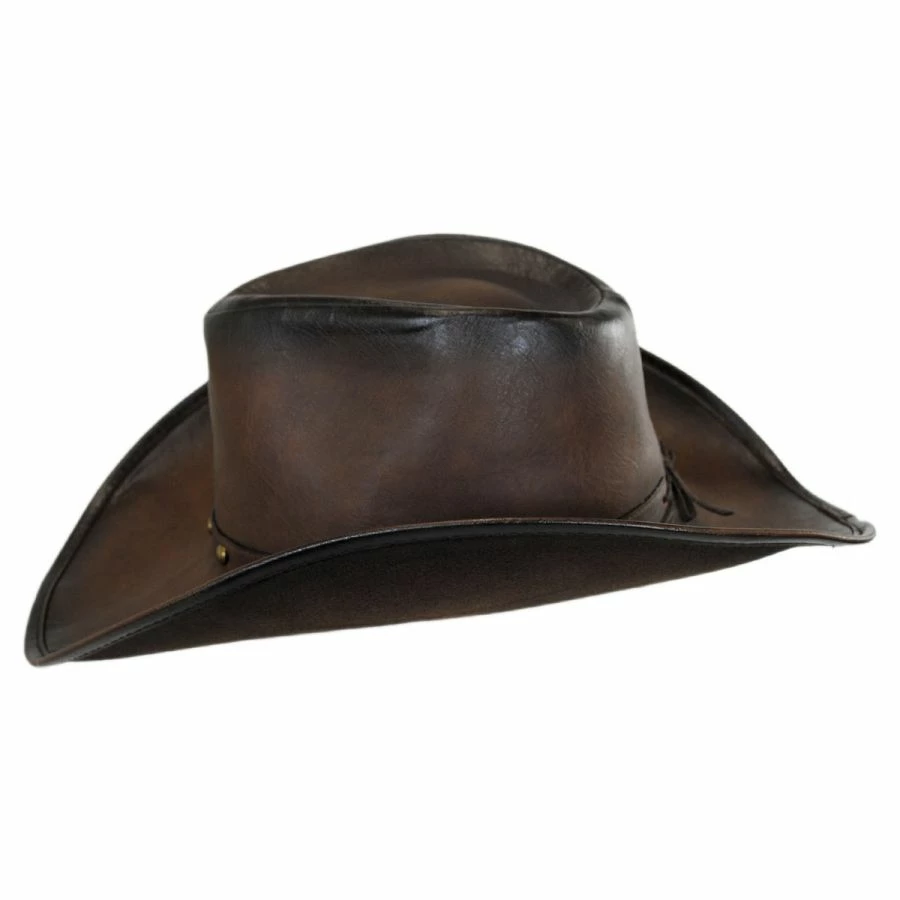 Kenny K Faux Leather Western Hat 4 Kenny K Faux Leather Western Hat - Image 2