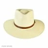 BIGALLI Australian Excursion Grade 3 Panama Straw Fedora Hat