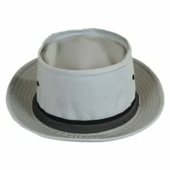 Dorfman Pacific Company Classic Roll Up Cotton Bucket Hat