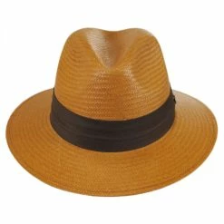 Jaxon Hats Augusta Toyo Straw Safari Fedora Hat