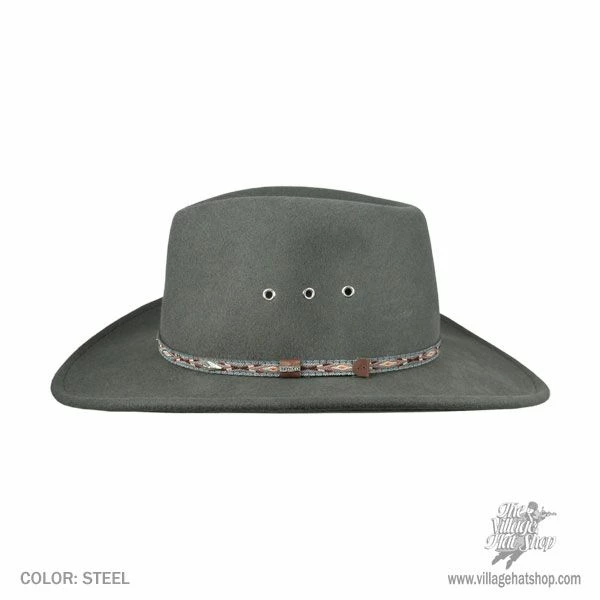 Stetson Elkhorn Crushable Wool Felt Western Hat 4 Stetson Elkhorn Crushable Wool Felt Western Hat - Image 2