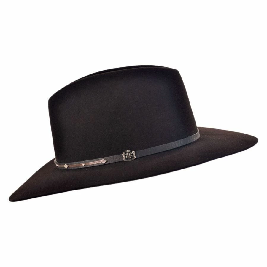 Biltmore Compass Merino Wool Felt Western Hat 3 Biltmore Compass Merino Wool Felt Western Hat - Image 2