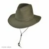 Henschel Cotton Twill Aussie Fedora Hat 1 Henschel Cotton Twill Aussie Fedora Hat -Brixton Hats Shop 224711
