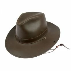 Henschel Leather Aussie Fedora Hat 7 Henschel Leather Aussie Fedora Hat -Brixton Hats Shop 224798