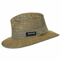 Panama Jack Seagrass Straw Safari Fedora Hat 6 Panama Jack Seagrass Straw Safari Fedora Hat -Brixton Hats Shop 228825