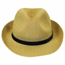 Bailey Elliot Straw Fedora Hat