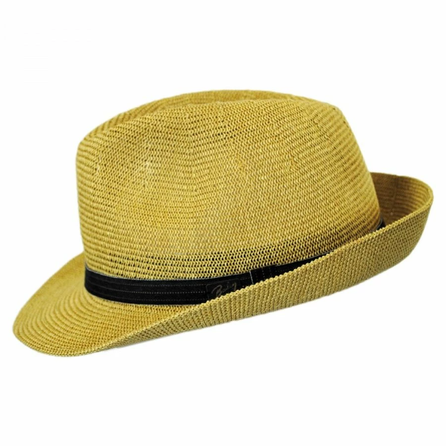 Bailey Elliot Straw Fedora Hat 4 Bailey Elliot Straw Fedora Hat - Image 2