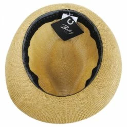 Bailey Elliot Straw Fedora Hat 7 Bailey Elliot Straw Fedora Hat -Brixton Hats Shop 235055