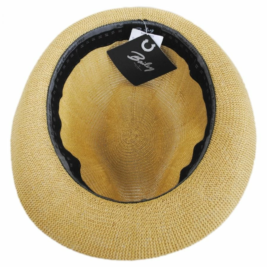 Bailey Elliot Straw Fedora Hat 5 Bailey Elliot Straw Fedora Hat - Image 3