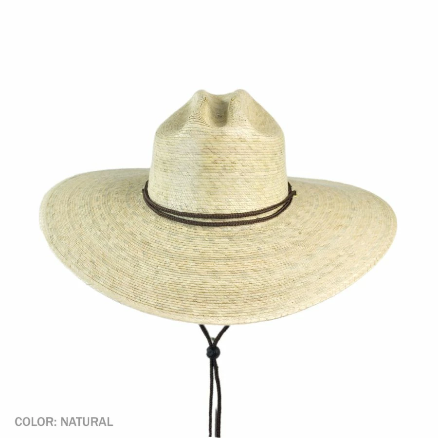 TULA HATS Lifeguard Palm Straw Hat 4 TULA HATS Lifeguard Palm Straw Hat - Image 2