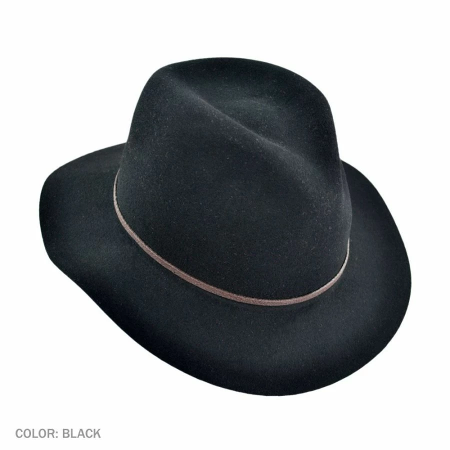 Bailey Jackman Rollable Wool LiteFelt Fedora Hat 4 Bailey Jackman Rollable Wool LiteFelt Fedora Hat - Image 2