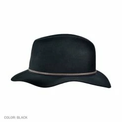 Bailey Jackman Rollable Wool LiteFelt Fedora Hat 7 Bailey Jackman Rollable Wool LiteFelt Fedora Hat -Brixton Hats Shop 235655