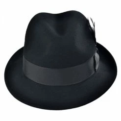 Bailey Tino Wool LiteFelt Trilby Fedora Hat -Brixton Hats Shop 236675
