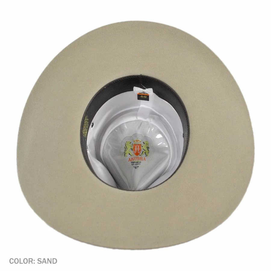 Akubra Territory Fur Felt Australian Western Hat 5 Akubra Territory Fur Felt Australian Western Hat - Image 3