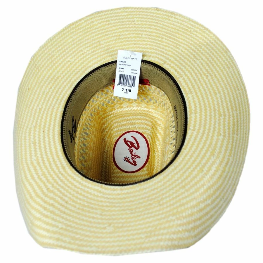 Bailey Fields Toyo Straw Western Hat 5 Bailey Fields Toyo Straw Western Hat - Image 3