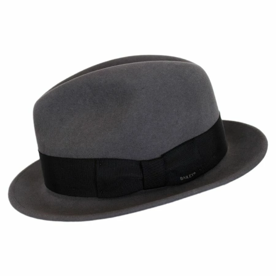 Bailey Bogan Elite Wool Felt Fedora Hat 4 Bailey Bogan Elite Wool Felt Fedora Hat - Image 2