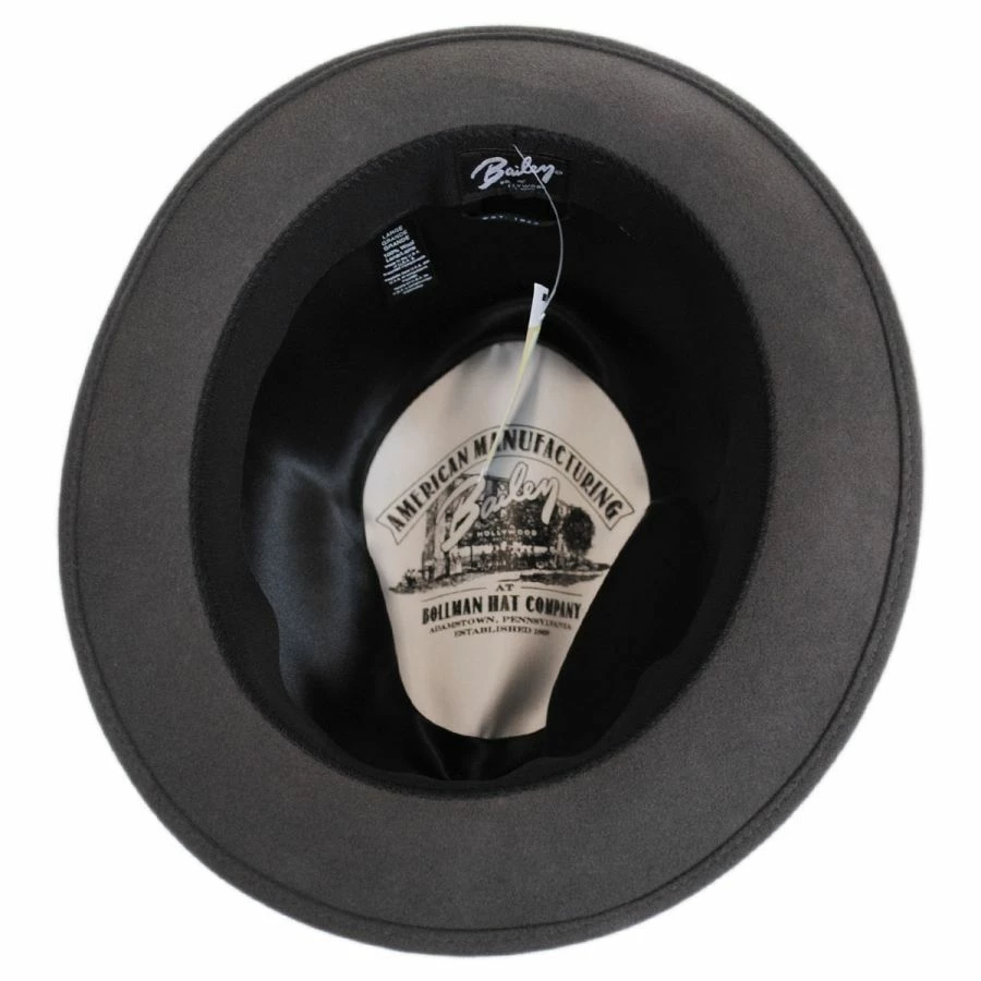 Bailey Bogan Elite Wool Felt Fedora Hat 5 Bailey Bogan Elite Wool Felt Fedora Hat - Image 3