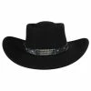 EDDY & BROS Little Joe Wool Felt Gambler Western Hat