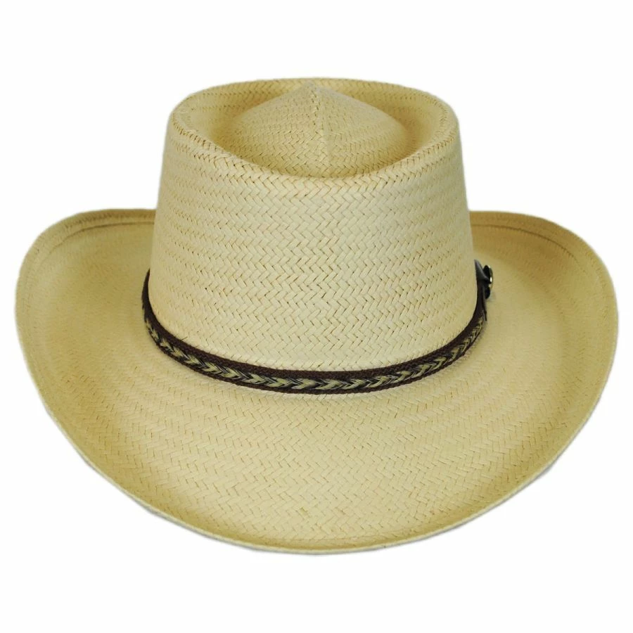 Bailey Rockett Raindura Straw Gambler Hat 3 Bailey Rockett Raindura Straw Gambler Hat
