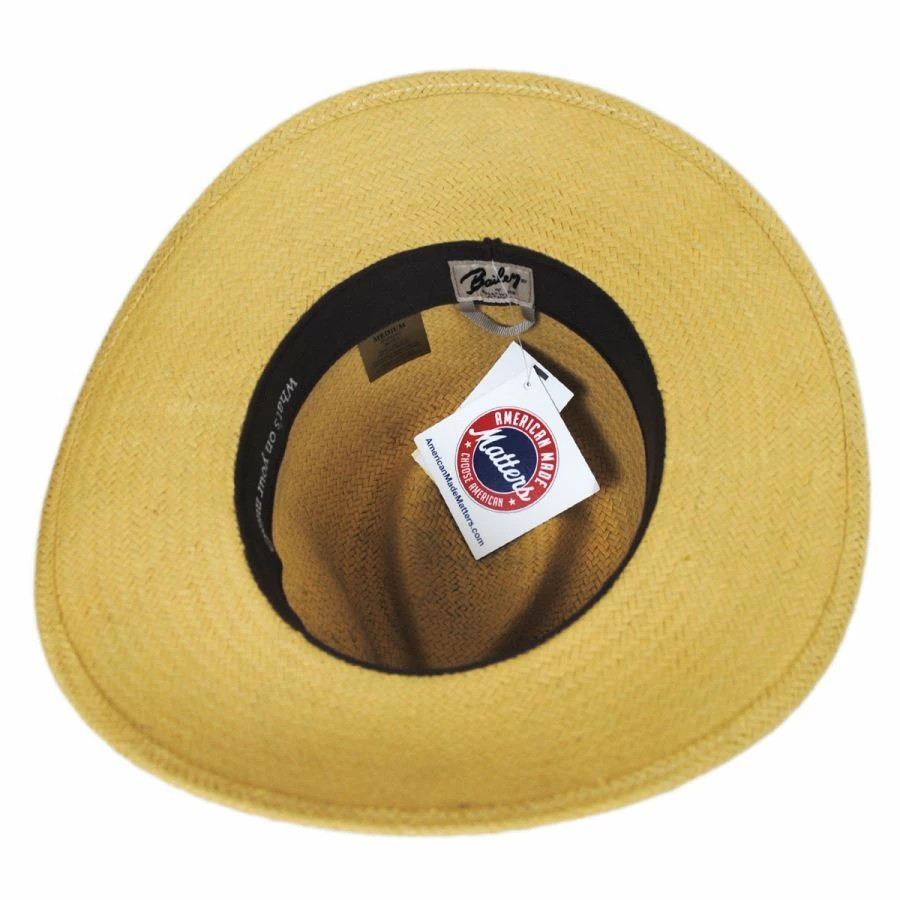 Bailey Derian Raindura Straw Outback Hat 5 Bailey Derian Raindura Straw Outback Hat - Image 3