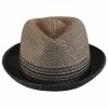 Bailey Hooper Toyo Straw Blend Trilby Fedora Hat 1 Bailey Hooper Toyo Straw Blend Trilby Fedora Hat -Brixton Hats Shop 247871