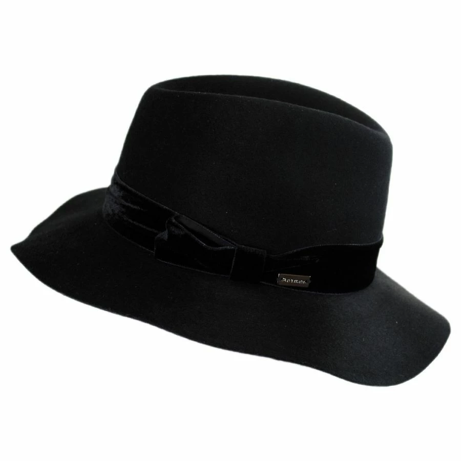 Betmar Izette II Wool LiteFelt Fedora Hat 4 Betmar Izette II Wool LiteFelt Fedora Hat - Image 2