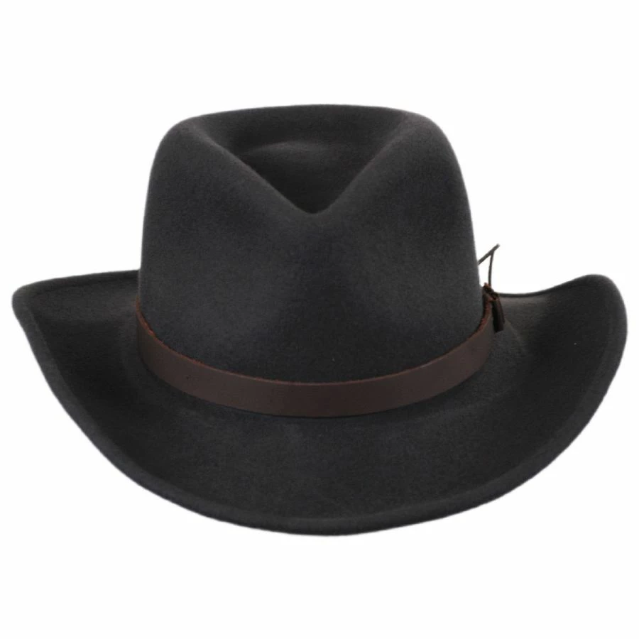 Bailey Caliber Crushable Wool LiteFelt Western Hat 3 Bailey Caliber Crushable Wool LiteFelt Western Hat