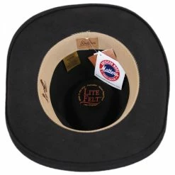 Bailey Caliber Crushable Wool LiteFelt Western Hat 7 Bailey Caliber Crushable Wool LiteFelt Western Hat -Brixton Hats Shop 249440