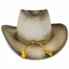 Stetson John Wayne The Fort Wool Felt Crushable Western Hat - Silverbelly