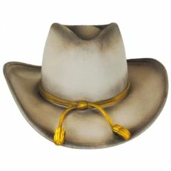 Stetson John Wayne The Fort Wool Felt Crushable Western Hat - Silverbelly