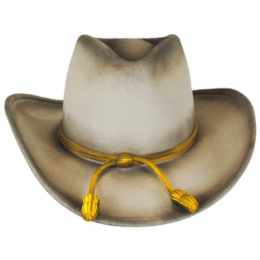 Stetson John Wayne The Fort Wool Felt Crushable Western Hat - Silverbelly 3 Stetson John Wayne The Fort Wool Felt Crushable Western Hat - Silverbelly