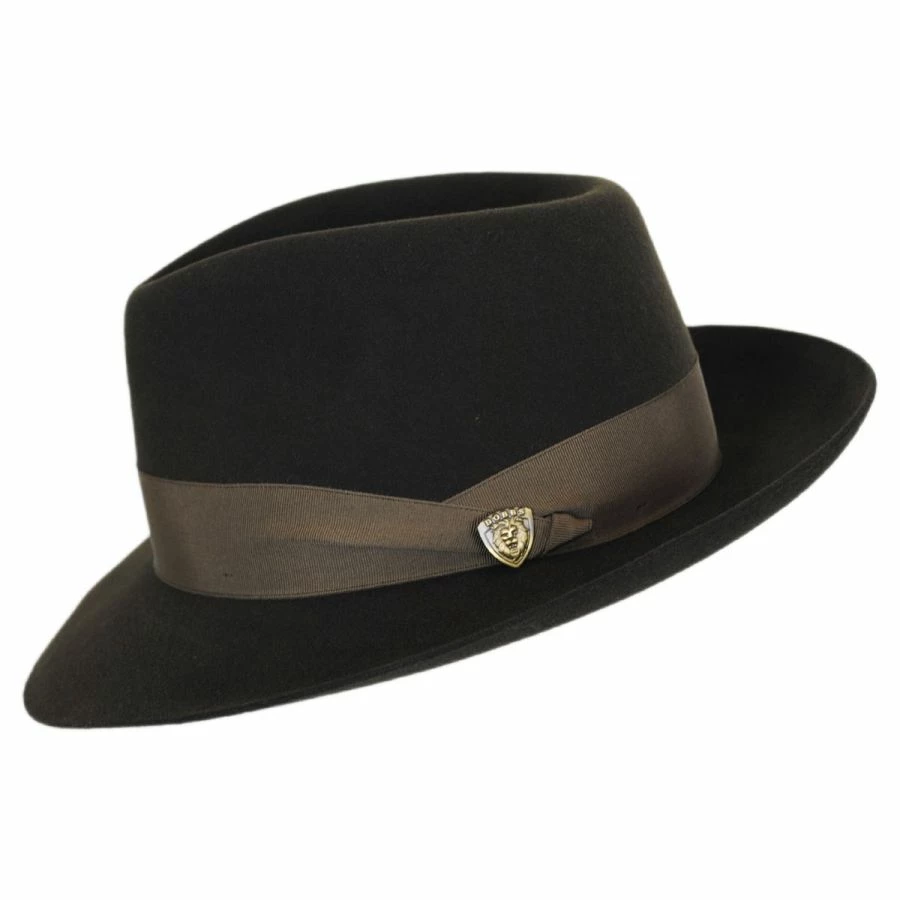 Dobbs Prescott Fur And Wool Felt Fedora Hat 4 Dobbs Prescott Fur And Wool Felt Fedora Hat - Image 2