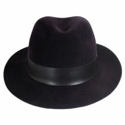 Bailey Flume Velour Fur Felt Fedora Hat