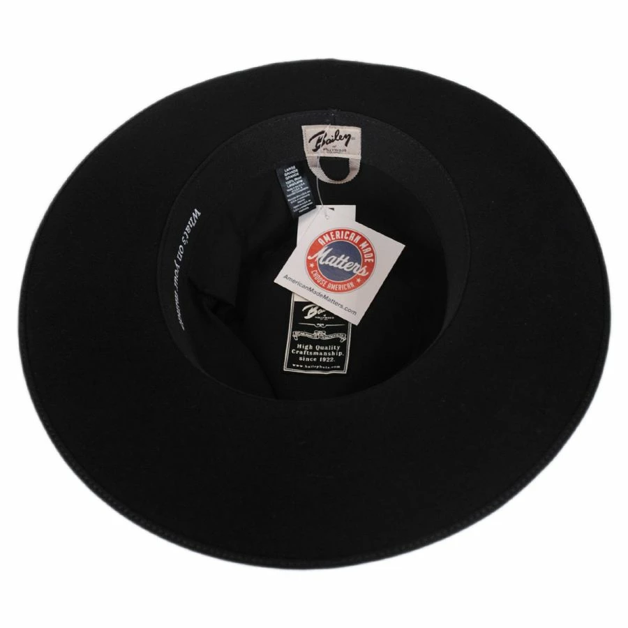 Bailey Colver Elite Wool Felt Fedora Hat 5 Bailey Colver Elite Wool Felt Fedora Hat - Image 3