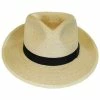 Stetson Rushmore Palm Leaf Straw Fedora Hat