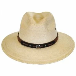 Stetson Chambers Palm Leaf Straw Aussie Hat
