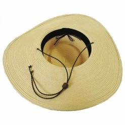 Jeanne Simmons Wide Brim Toyo Straw Gambler Hat 7 Jeanne Simmons Wide Brim Toyo Straw Gambler Hat -Brixton Hats Shop 276173