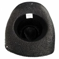 Kenny K Rhinestone Raffia Straw Western Hat -Brixton Hats Shop 281753