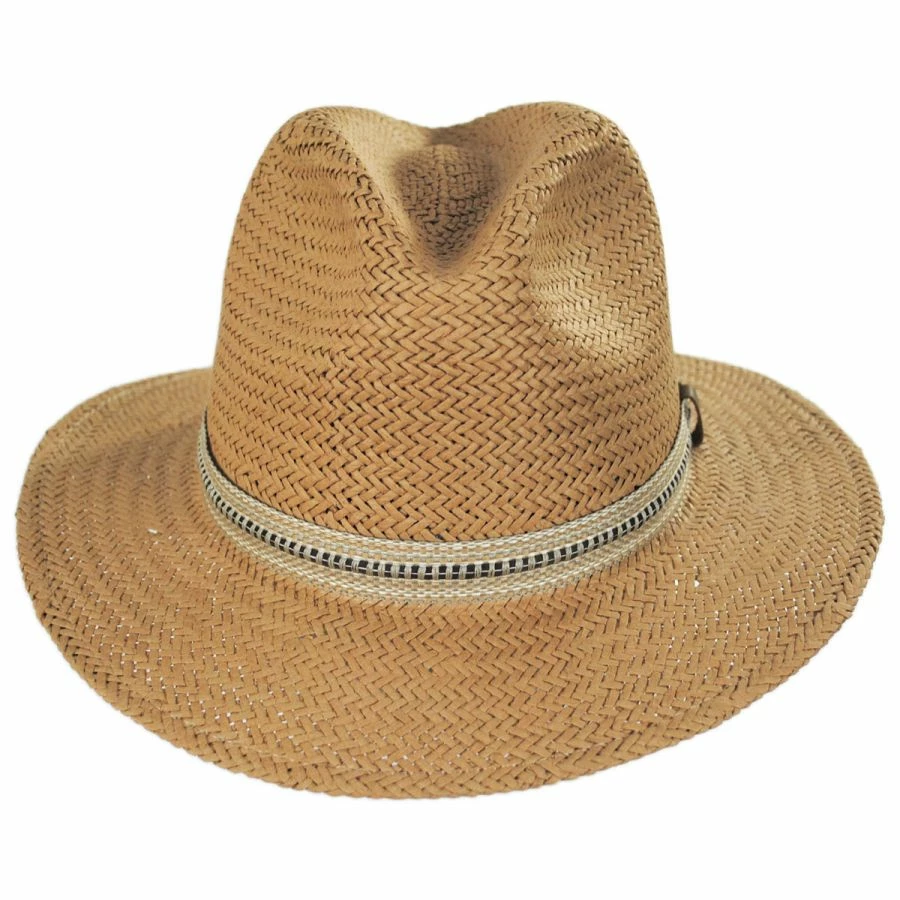 Bailey Kilgore Raindura Toyo Straw Fedora Hat 3 Bailey Kilgore Raindura Toyo Straw Fedora Hat
