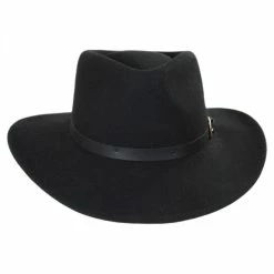 BIGALLI Melbourne Crushable Wool Felt Outback Hat