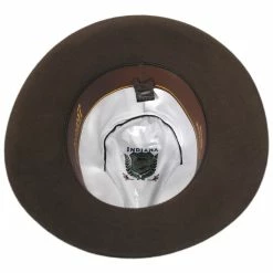 Indiana Jones Officially Licensed Fur Felt Fedora Hat 7 Indiana Jones Officially Licensed Fur Felt Fedora Hat -Brixton Hats Shop 293792