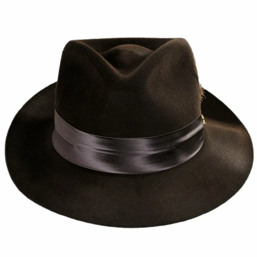 Dobbs Temptation Fur Felt Fedora Hat 3 Dobbs Temptation Fur Felt Fedora Hat