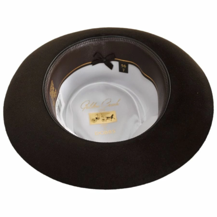 Dobbs Temptation Fur Felt Fedora Hat 5 Dobbs Temptation Fur Felt Fedora Hat - Image 3