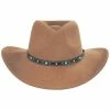 EDDY & BROS Destry Wool Felt Western Hat -Brixton Hats Shop 301651